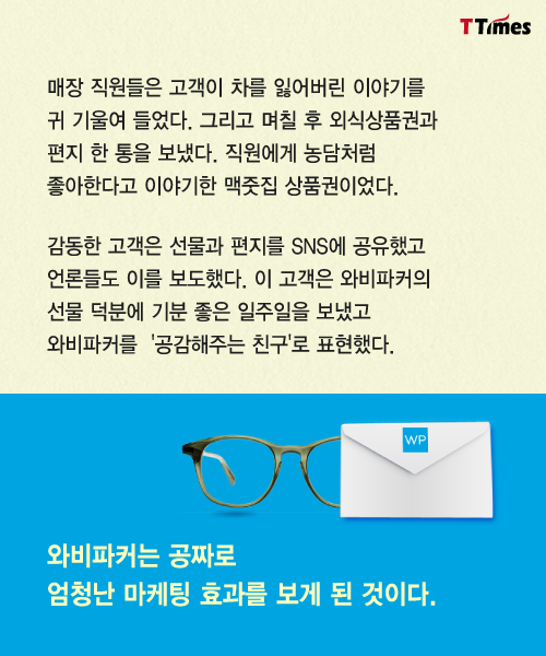 Warby parker homepage