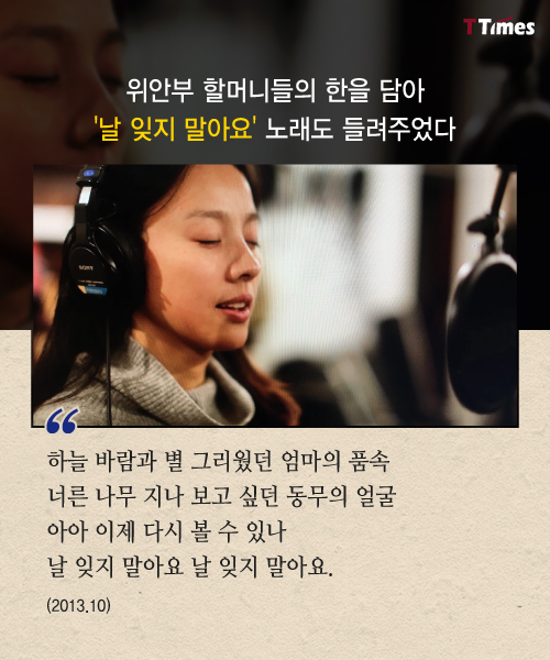 '길가에 버려지다' 음원공개 페이지